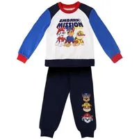 PAW PATROL Freizeitanzug PAW PATROL Trainingsanzug für Jungen, Weiß-Blau-Rot, Jogger