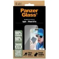Displayschutz Ultra-Wide Fit, Schutzfolie transparent, iPhone 16 Pro, EasyAligner