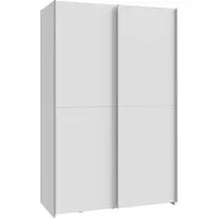 FORTE Schwebetürenschrank 2 Schiebetüren, Made in Europe, stabil und zeitlos (5 Breiten: 120 -200cm, Höhe ca. 190cm) in verschiedenen Farben und Breiten