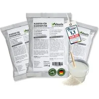 Veluxis Kleister Veluxis® Vliestapetenkleister, (3-tlg), Starke Klebkraft, fleckenfrei & korrigierbar, 1 Beutel = 30 qm