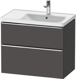 Duravit D-Neo Waschtischunterbau wandhängend Graphit Matt 784x452x625 mm - DE4358010490000 DE4358010490000
