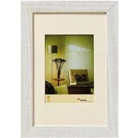 Walther Bilderrahmen Holzrahmen HO015V Home 10x15cm polarweiss
