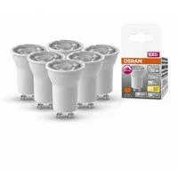 Osram LED-Leuchtmittel Osram LED Superstar PAR11 – 3W GU10 dimmbar 2700K (6er-Pack), 6 St.