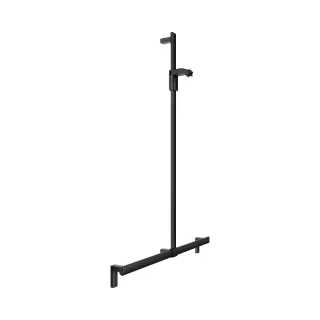 KEUCO AXESS Duschhandlauf mit Brausestange, Metall, B: 100 x H: 130,1 cm, 35014371013 35014371013