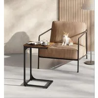 VASAGLE Beistelltisch (1-St), Nachttisch, Sofatisch, für Wohnzimmer, Schlafzimmer, leichter Aufbau