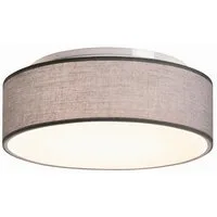 Zedelmaier Lampenschirm Deckenlampe Deckenleuchte Stoff, Max.40W/E27, ohne Leuchtmittel, Geeignet für Wohnzimmer Schlafzimmer Küche Flur Kinderzimmer