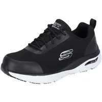 Skechers Arbeitsschuhe Herren S3 SRC ESD - Arch Fit Sr Ringstap Sneaker Sicherheitsschuh Herausnehmbare Innensohle - Fußgewölbeunterstützung, EN ISO 20345-2011