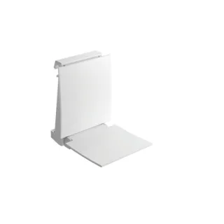 Hewi System 800 K Einhängesitz 950.51.1109098 350 x 449 x 469 mm, Sitzfläche und Rückenlehne signalweiß