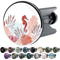 Sanilo Waschbeckenstöpsel mit Motiven, viele schöne Stöpsel für das Waschbecken zur Auswahl, Ø 4 cm, hochwertig, universell, 100% wasserdicht