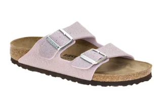 Birkenstock 1030164 Arizona BS Damen Pantoletten Lila Glitter Faded Purple