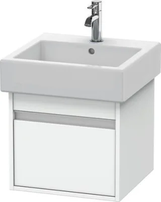Duravit Ketho Waschtischunterbau wandhängend Weiß Matt 450x440x410 mm - KT668501818 KT668501818