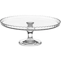 Pasabahce Servierplatte Pasabahce Patisserie Servierplatte auf Fuß mit Haube, Glas, (Packung)