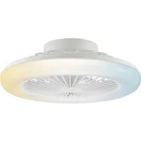 Brilliant LED Deckenleuchte Montero, CCT - über Fernbedienung, Memoryfunktion, Nachtlichtfunktion, Timerfunktion, Ventilatorfunktion, LED fest integriert, warmweiß - kaltweiß, LED-Deckenventilator, Ø 42 cm, 2700 lm, 2700-6500 K