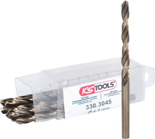 KS Tools HSS-G Co 5 Spiralbohrer - 330.3045