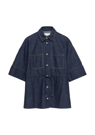 comma - Bluse blau - Gr. - 44
