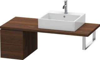 Duravit L-Cube Unterschrank für Konsole Nussbaum gebürstet Matt 320x547x400 mm - LC583506969 LC583506969