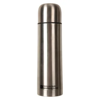 Mountain Warehouse - Thermosflasche, Logo, Edelstahl, 500ml ()