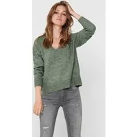 JDY V-Ausschnitt-Pullover JDYELANORA L/S V-NECK PULLO. KNT NOOS mit leicht überschnittenen Schultern