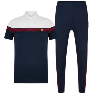 Lyle & Scott - Trainingsanzug-Set für Herren (2er-Pack) (Weiß)