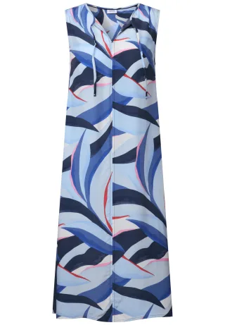 CECIL - Gemustertes Kleid urban navy blue - Gr. - S
