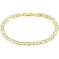 Bruno Banani Armband Schmuck Geschenk Silber 925 Armschmuck Armkette Figarokette