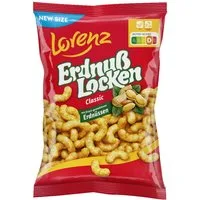 LORENZ Knabberei, Lorenz Erdnusslocken Classic knusprig intensiv im Geschmack 175g