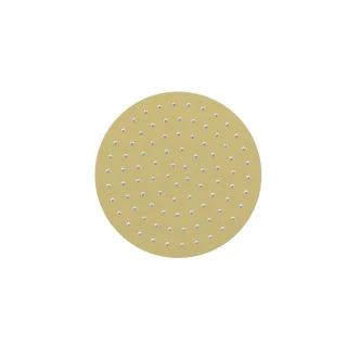 Herzbach LIVING SPA Slim-Regenbrause Ø250mm PVD Gold, 30.600250.1.03 30.600250.1.03