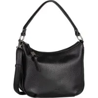 Gabor Schultertasche Rosina, lässiger Look mit softem Material und markantem Metalldetail am Zipper