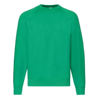 Fruit of the Loom - "Classic" Sweatshirt für Herren Raglanärmel (Irisches Grün)