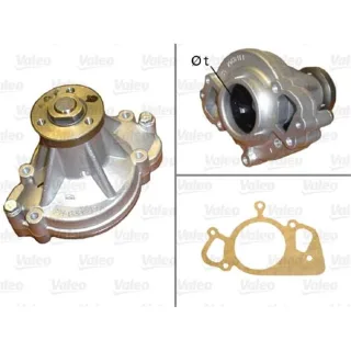 Valeo Wasserpumpe Jaguar S-Type Xf Xj Xk Land Rover Discovery Range