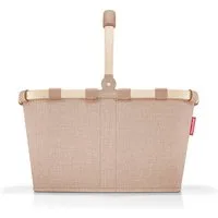 REISENTHEL® Einkaufskorb carrybag, 22 l, Standfüße, ummantelter Griff zum Umklappen, Innentasche Reißverschluss
