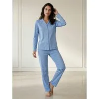 zeitlos Pyjama Pyjama Set Langarm - Schmetterling