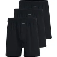 Ammann Boxershorts 3er Pack Basic (Spar-Set, 3-St) Boxershort - Baumwolle - mit Eingriff - Shorts mit lockerem Schnitt
