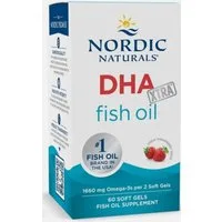 Nordic Naturals Nordic Naturals DHA XTRA Fischöl 1660 mg Erdbeere 60 Softgels Kapseln