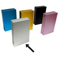 HAC24 Sammleretui Sammleretui Zigaretten Aluminium Zigarettenetui Etui, Metall Für 12 Zigaretten