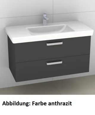 Artiqua 414 Waschtischunterschrank für Subway 2.0 717580 Eiche Ribbeck quer NB, 414-WU2L-V69-7187-44 414-WU2L-V69-7187-444