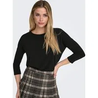ONLY 3/4-Arm-Shirt ONLGLAMOUR 3/4 TOP JRS NOOS in lässiger Oversize-Form