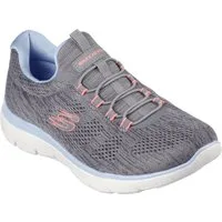 Skechers SUMMITS-FUN FLARE Slip-On Sneaker Trainingsschuh in veganer Verarbeitung