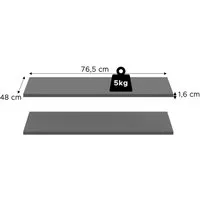 Home affaire Einlegeboden 2er Set, Breite 77 cm (2 St), Skarde, Einlegeboden 2er Set, 77 cm