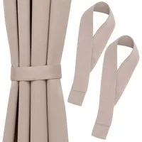 Blumtal Raffhalter Raffhalter für Vorhänge 2er-Set, Raffhalterung in 72x5 cm, Gardinen, Dekoschals, Gardinenschienen, Vorhänge, Schiebegardinen, für Stoffe und Vorhänge, einfache Befestigung und Dekoration