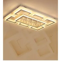 Eurohandisplay LED Deckenleuchte LED Deckenleuchte mit Fernbedienung Lichtfarbe/Helligkeit einstellbar, LED fest integriert, Warm- bis Kaltweiß einstellbar, Lichtfarbe- und Helligkeit einstellbar mit Fernbedienung