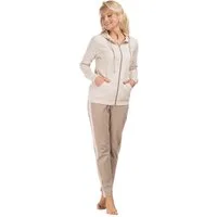 Consult-Tex Hausanzug Damen Hausanzug Homewear Suit (Spar-Set, 1 Stück) Freizeitanzug / Hausanzug mit Streifenmuster