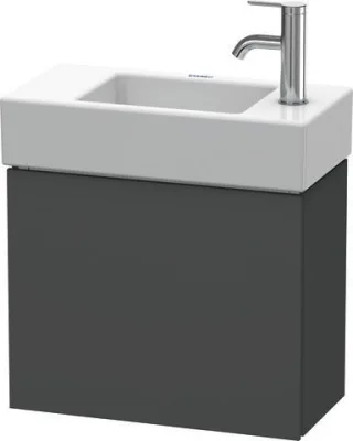 Duravit L-Cube Waschtischunterbau wandhängend Graphit Matt 480x240x400 mm - LC6246R4949 LC6246R4949