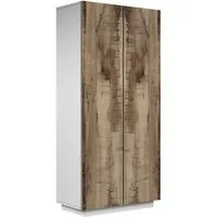 Home affaire Aktenschrank Coro, Mehrzweckschrank, Büroschrank mit 2 Türen & verstellbare Einlegeböden, Höhe 86 oder 166 cm, Made in Italy