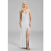 Hey Kyla Abendkleid - Slipdress mit transparenter Rückenpartie Figurbetonte Passform