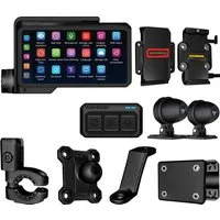 FC-Moto M2-QR Bundle 6.2 Universal Motorrad Multimediasystem Motorrad-Navigationsgerät (Bluetooth robust)