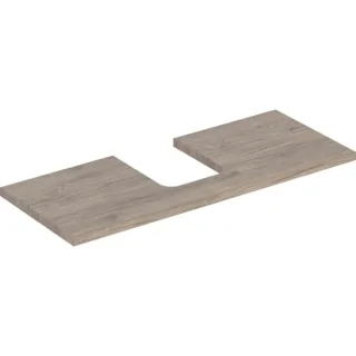 Geberit ONE Waschtisch-Platte, Ausschnitt mittig, für Aufsatzwaschtisch Schalenform 505275006