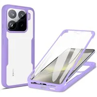 betterfon Handyhülle für Xiaomi 15 2-teiliges 360° TPU Schutzcase, Vollschutz Case mit integriertem Displayschutz und klarer Sicht