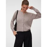 Vero Moda Strickjacke VMDOFFY STITCH LS O-NECK CARDIGAN NOOS Materialmix, regular fit