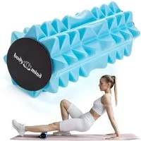 Body & Mind Faszienrolle BODY & MIND Faszienrolle kompakt 15x6 cm für Rücken, Beine & Füße, für gezieltes Faszientraining, Ideal für Füße, Rücken, Beine & weitere Muskelgruppen, 15 x 6 cm